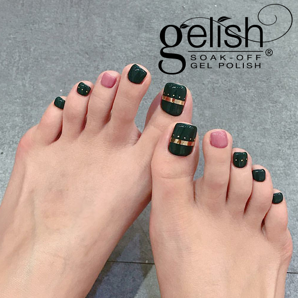 Gelish Pedicure